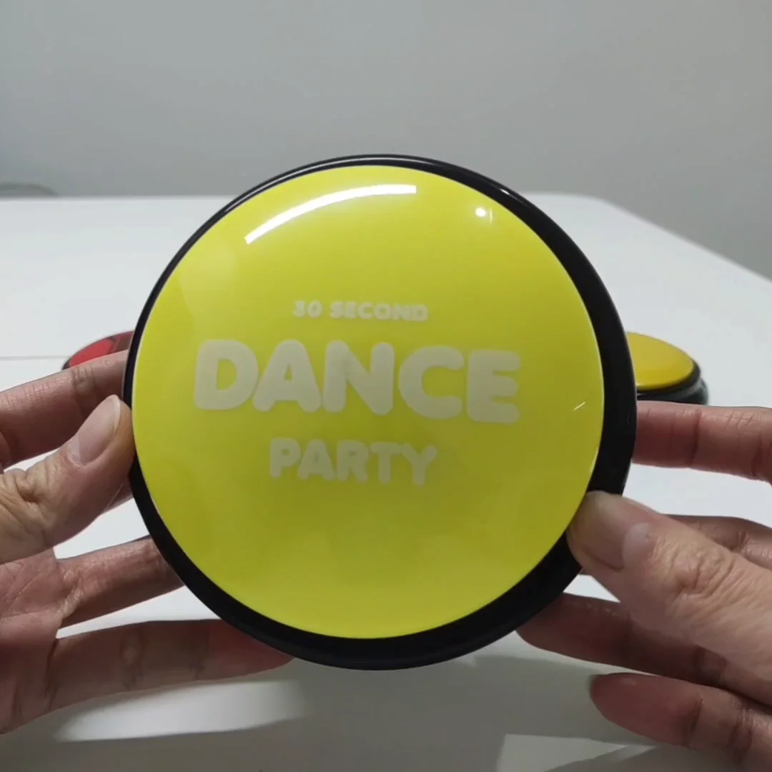 Dancing button. Музыкальный пуш.