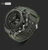 3 Black Case Green Dial
