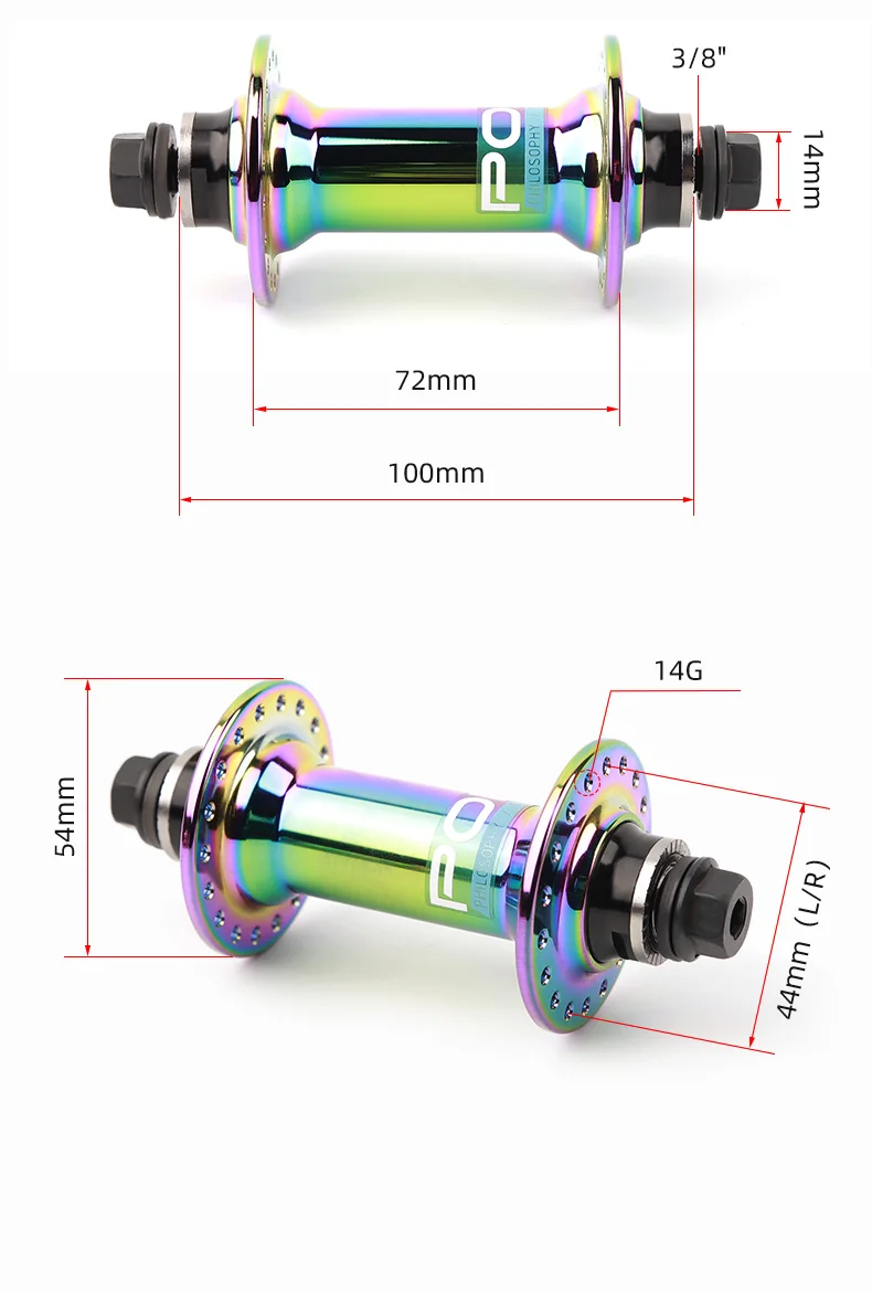 独特な BH002オイルカラーハブbmxハブ左ドライバーカセットハブLHD パーツ