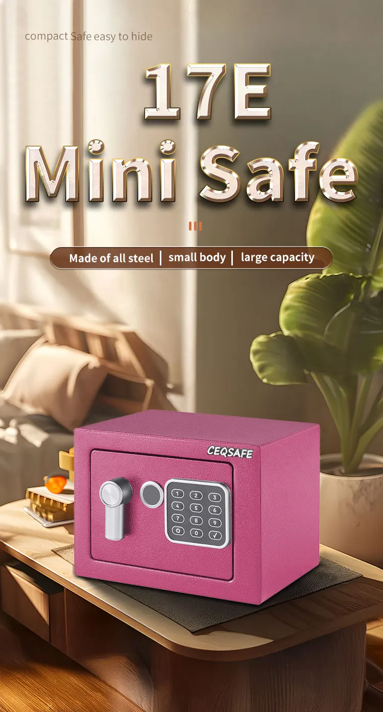 CEQSAFE High Quality Mini Safe Box Portable Small Money Safes 17E Safe Box supplier