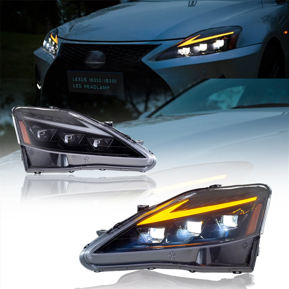 LED Headlight for Lexus IS250 - Bright, Cool White Light