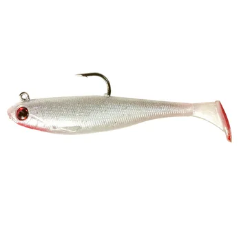 Cheery New Arrival Cheery 9cm 12g T-Tail Soft PVC Swimming Bait with Hook for Marlin Fishing – Soft Lure – view 5