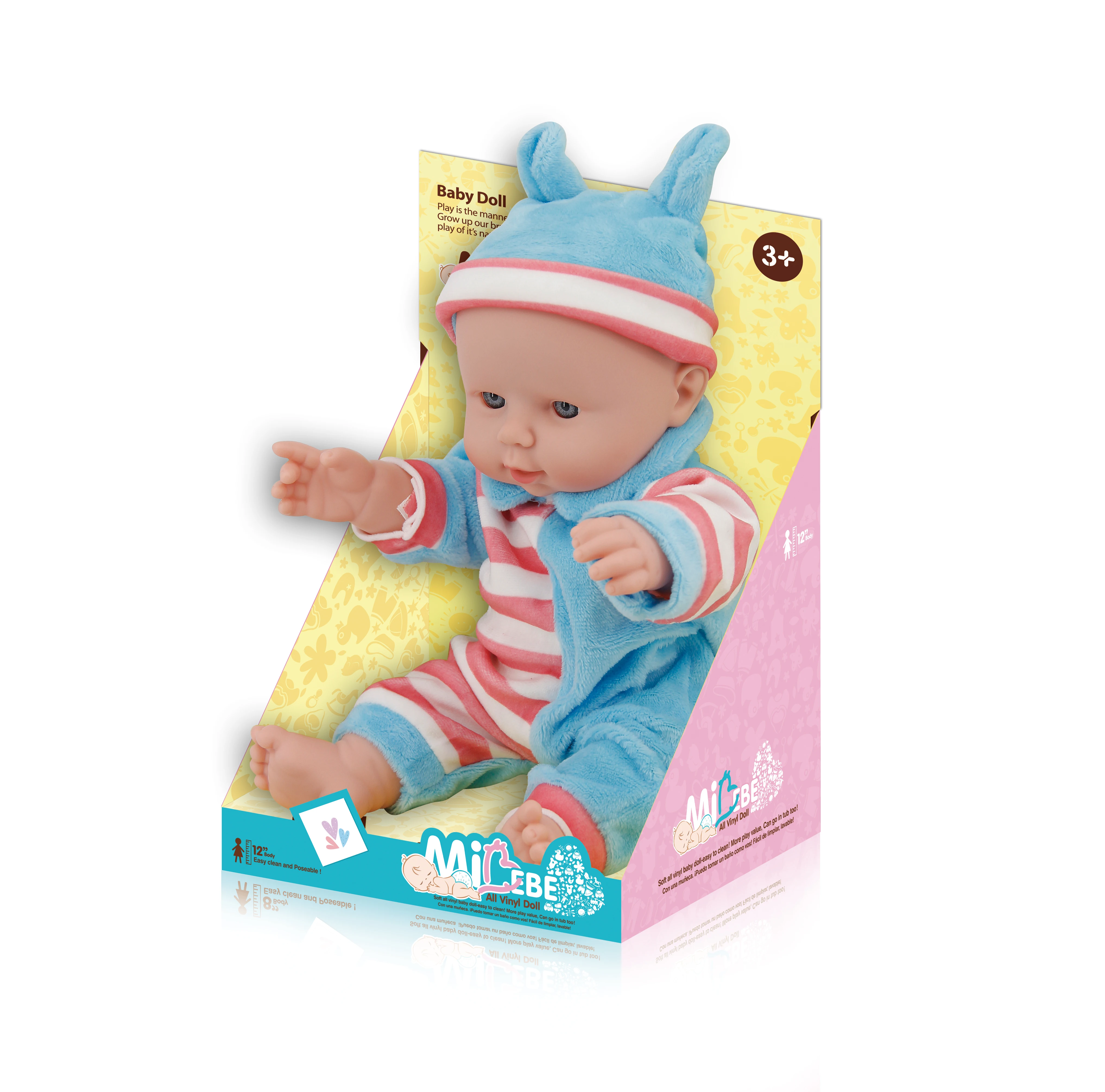 full body silicone vinyl baby