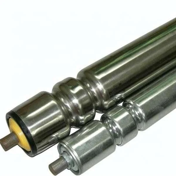 50mm Dia High Speed Spring Loaded Conveyor Roller O Belt Drive Roller