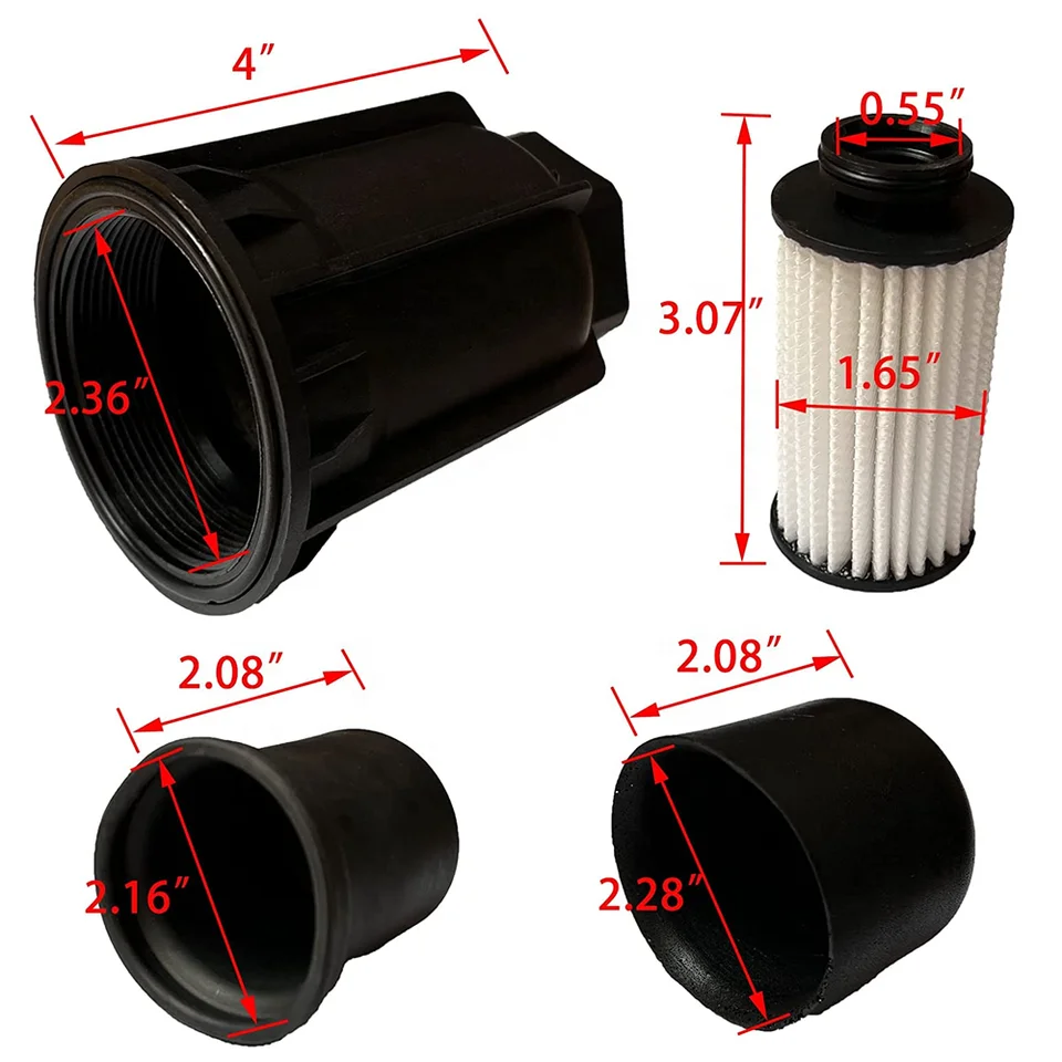 Kit Of Diesel Exhaust Fluid DEF Urea Filter 4388378 2122909 1421089 A0001421089 A0001420089 PE17002 PE5272 UF104 UF106 U58/7 U55 8/9 UU58/9 DD15 2 122209PE