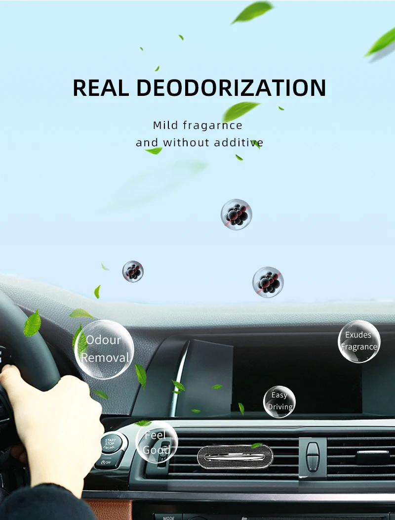 Hot Sale Mini Car Scent Diffuser Custom Air Vent Clip Fragrance Empty