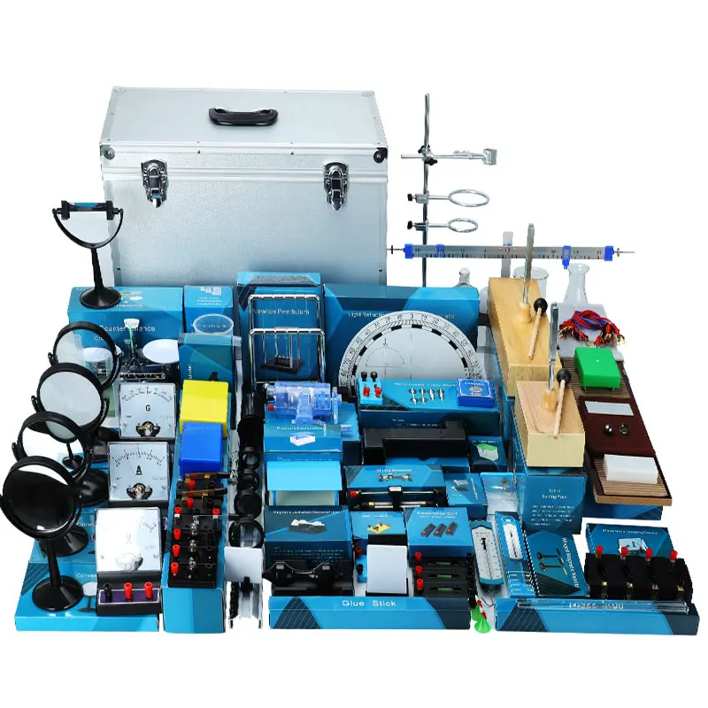 2025 New type Customized physics set science educational kit with aluminium box teaching instrument for high students