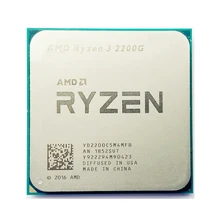Factory Price AMD for Ryzen 3 2200G CPUs 3.5 GHz Quad-Core Quad-Thread Processor YD2200C5M4MFB Socket AM4 New and Used
