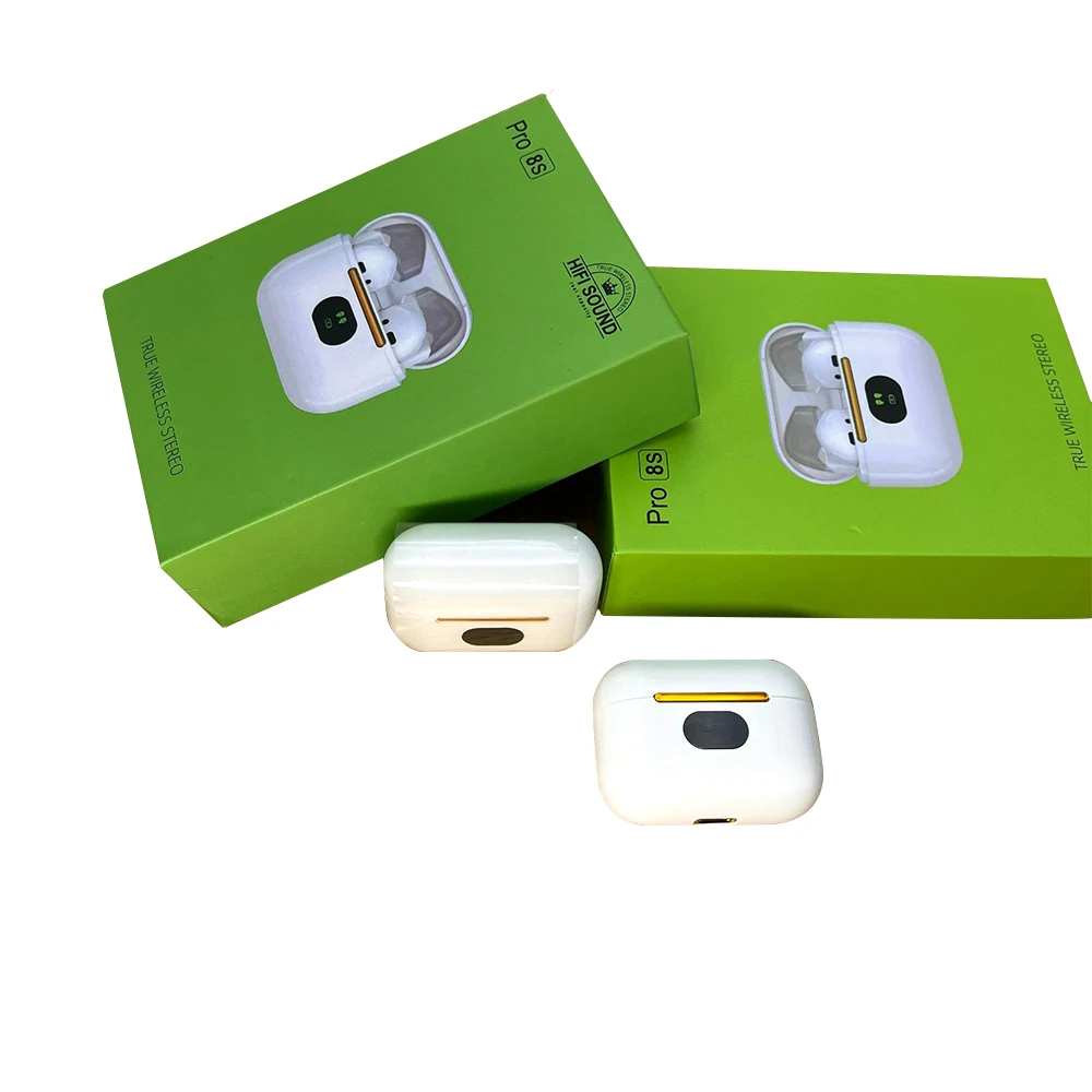 Pro8s 】AirPods Pro型 Pro8s イヤホン TWS 充電ケース付 ワイヤレス