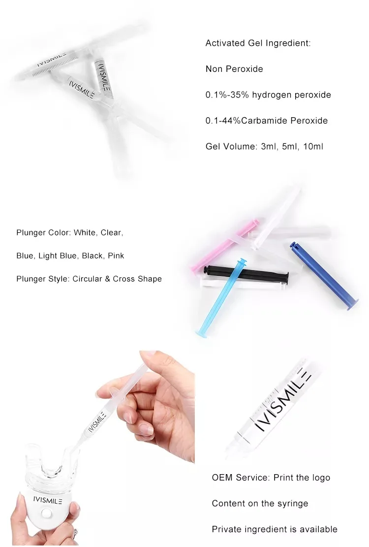 Professional 16 35 Hp 24k Gold Desensitized Gel Teeth Whitening