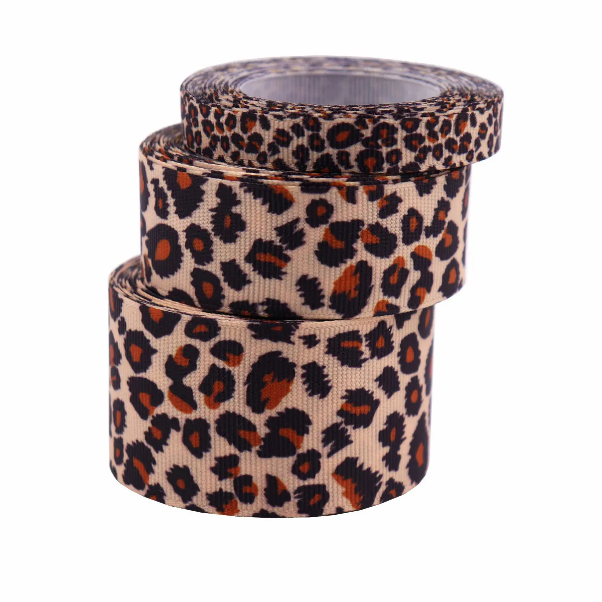 Custom Logo Leopard Print Webbing Dyed Jacquard Elastic Webbing Band for Clothing
