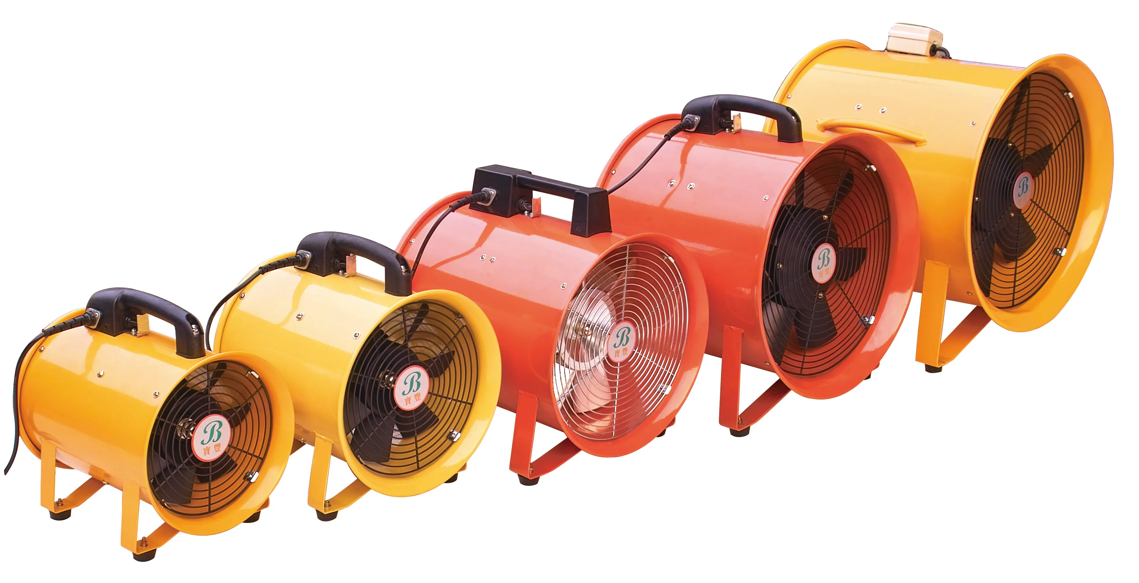 Portable for Exhaust Fan, PVC, 25FT, Aluminum, Axial - detail 10