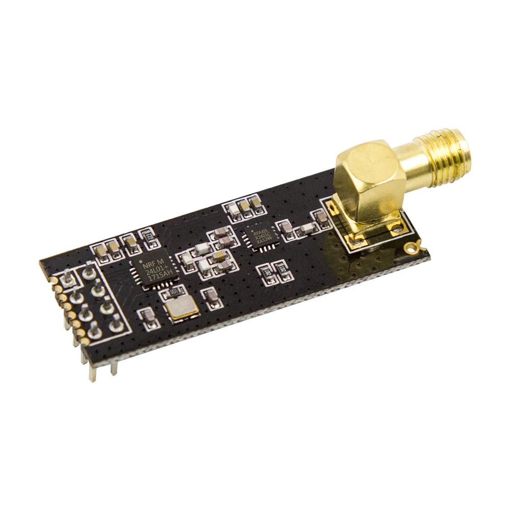 Nrf24l01+pa+lna Wireless Rf Transceiver Module With Antenna 2.4g 1100m ...