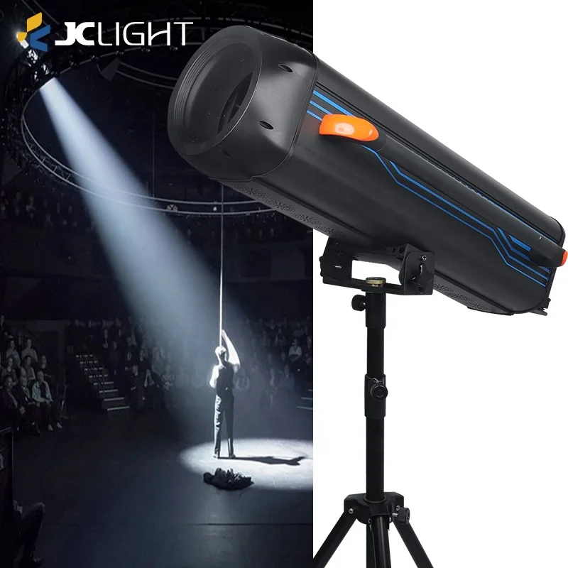 高出力IP65屋外ゴボステージLED DMX512フォロースポットライト（CRI90