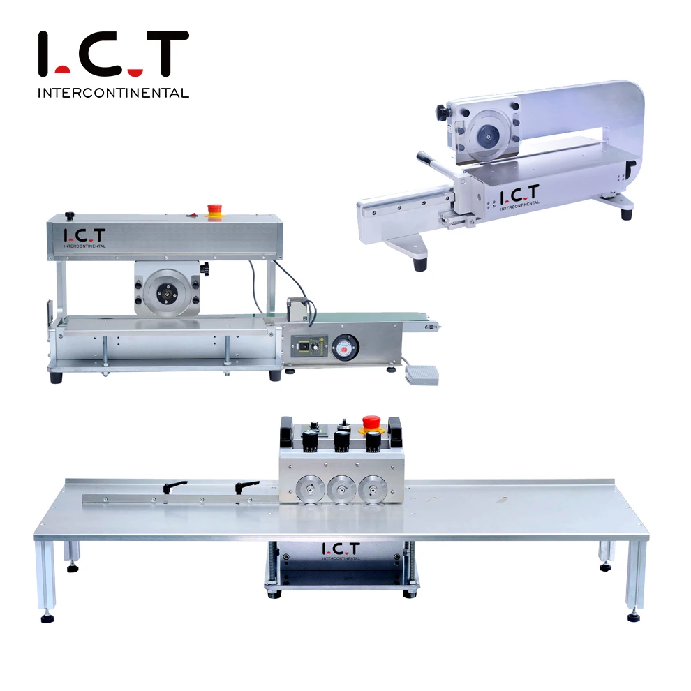 ICT48 V Cut PCB Separator Manual Blade Grinding Machine, PCB Depanel Machine, LED Board Lead  CNC PCB Cutting Machine Manual