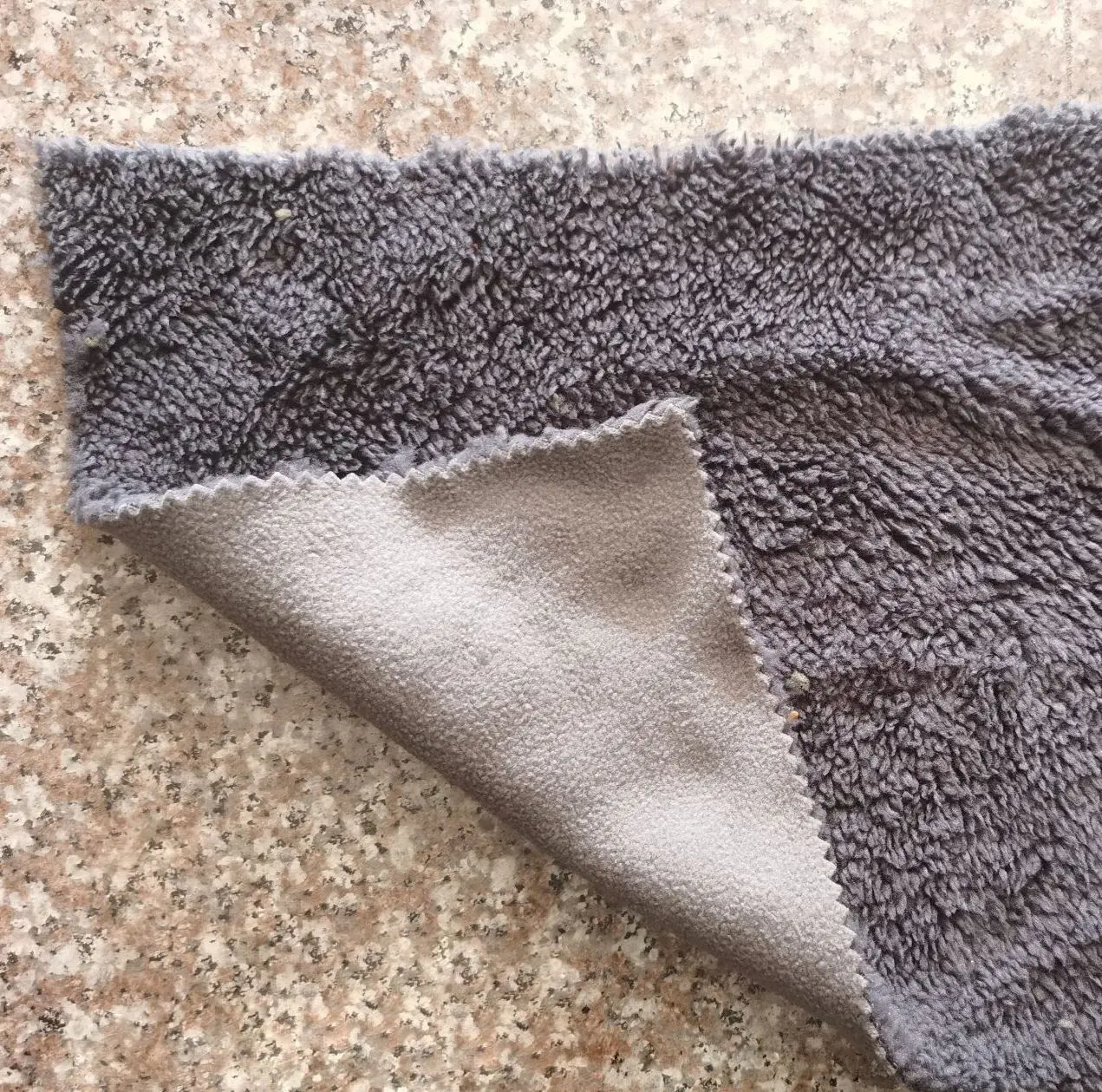 高品质190gsm羊绒面料粘合150gsm摇粒绒面料 - buy sherpa fleece