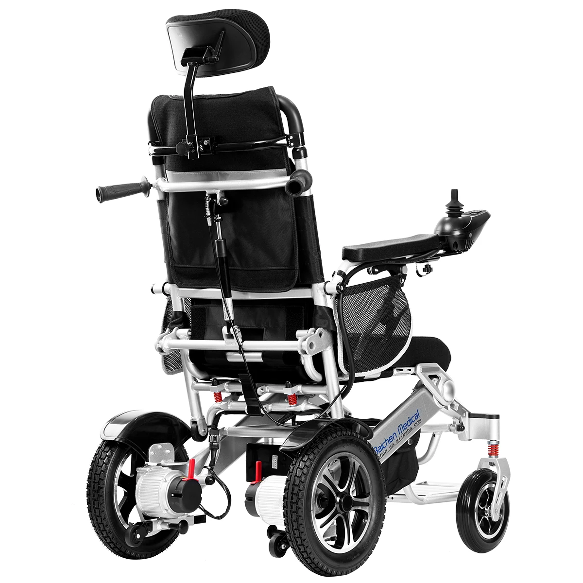 BC-EA9000MR Hot Selling Aluminum Lightweight Power High-Back Reclining Foldable Electric Wheelchair For Disabled