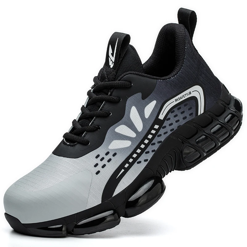 Stylish Comfortable Steel Toe Protective Work Shoes Fashion Trendy