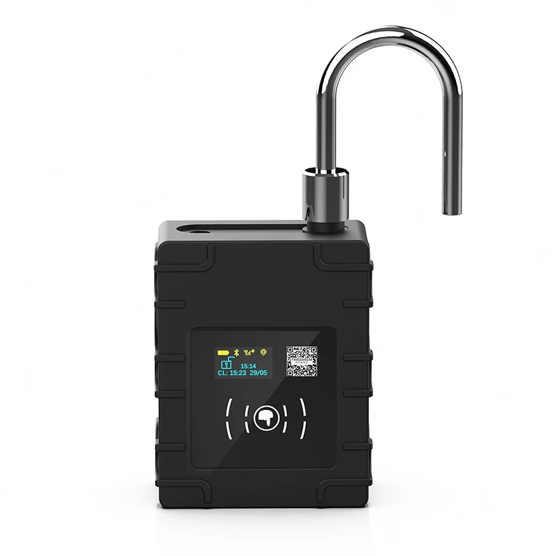 Electronic Lock Remote Control GPS Tracking Lock Smart Padlock with Digits Password