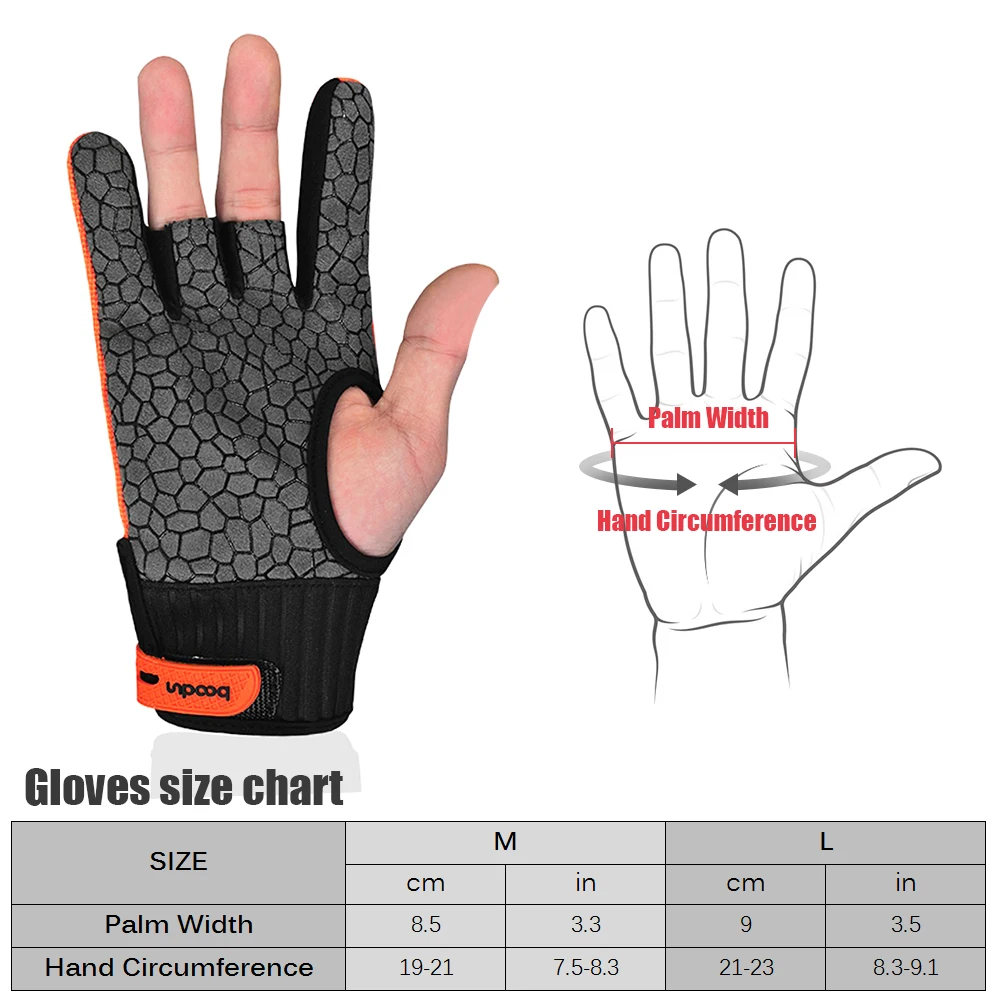 Breathable Anti-skid Bowling Gloves For Men & Women - Oem Available
