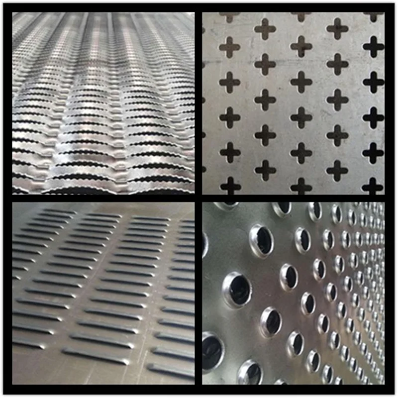 Derfon Customized Perforated Plate Anti Slip Flooring Punched Sheet