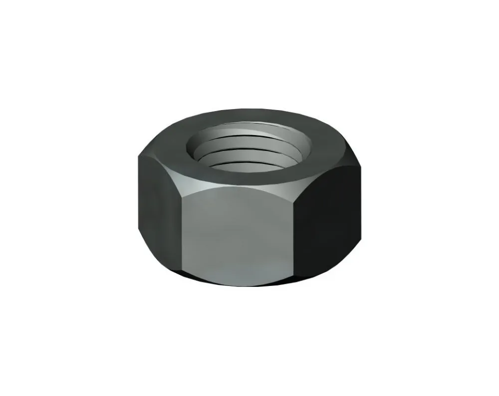 6-Гранная гайка m27 - 10 din 6915 / 6-Sided nut m27 - 10 din 6915 вес. Гайка тонкая.