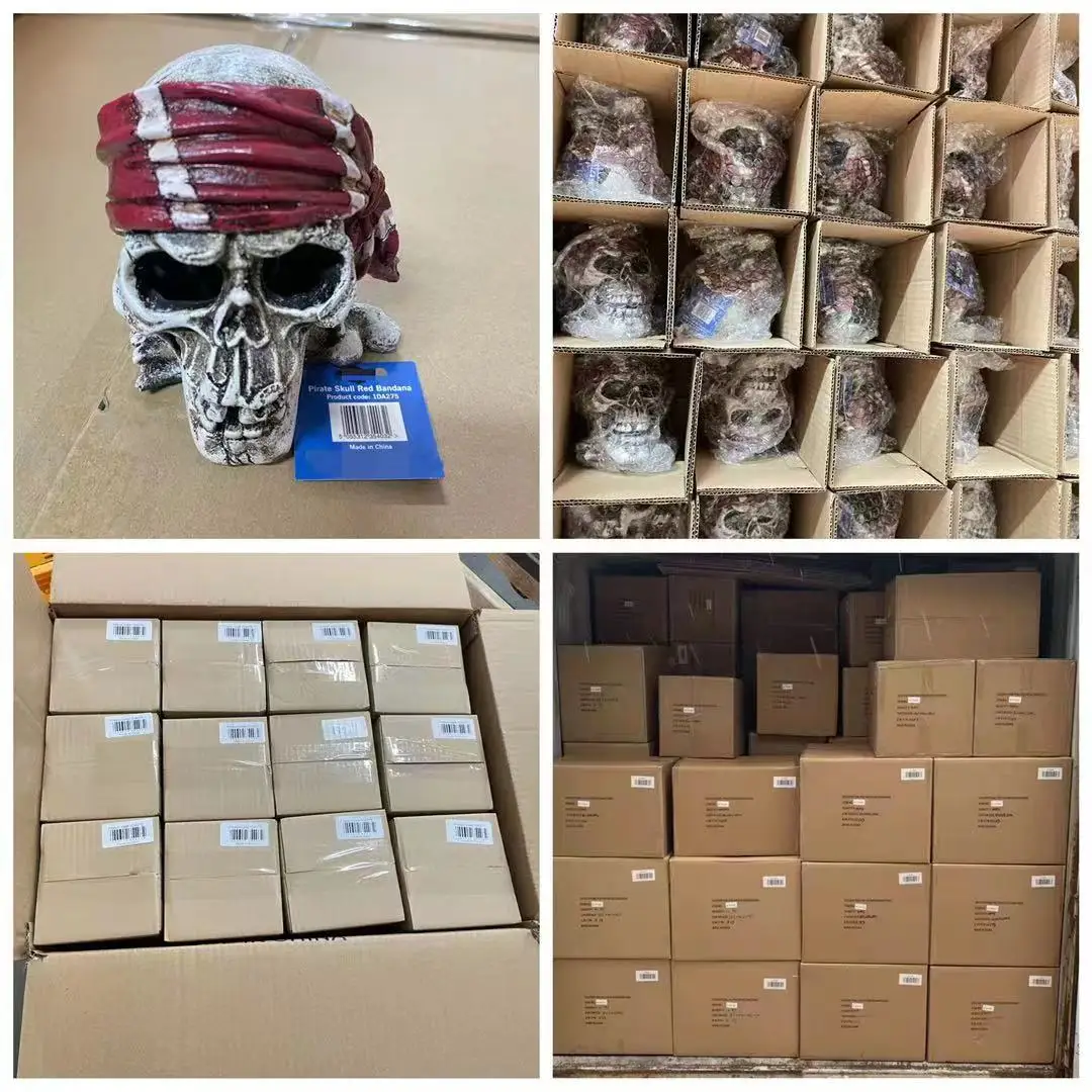 Xinly Latest Fish Aquarium Ornament Artificial Resin Shelter House Fish