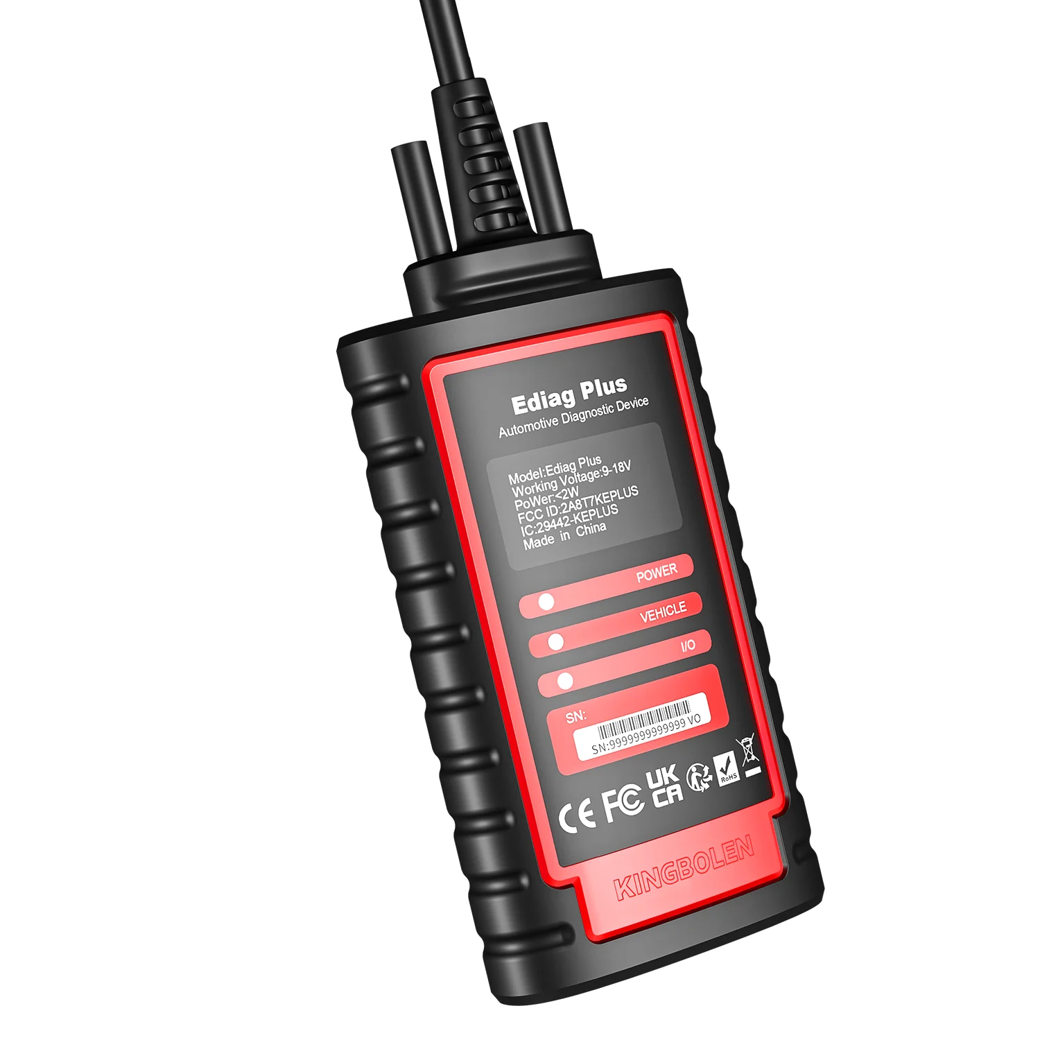 USA EU Warehouse KINGBOLEN Ediag Plus CANFD Protocol ALL System ECU Coding Active Test 16 Reset Car OBD2 Scanner