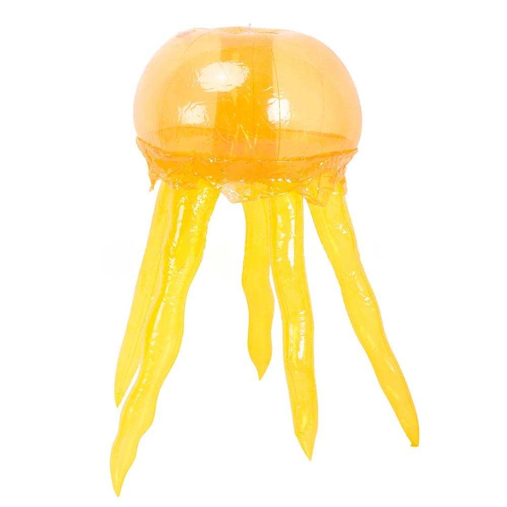 pvc giant transparent inflatable jellyfish helium balloon air