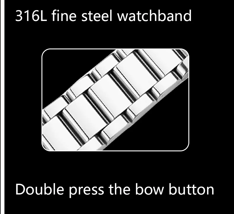 Custom Design Automatic Watches Mechanical Gold 316 Stainless Steel