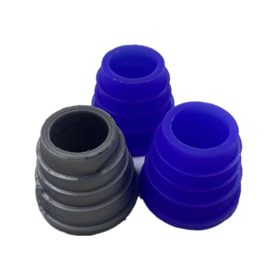 Custom Silicone Rubber Bellows Dust Cover Sealing