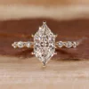 Bague marquise