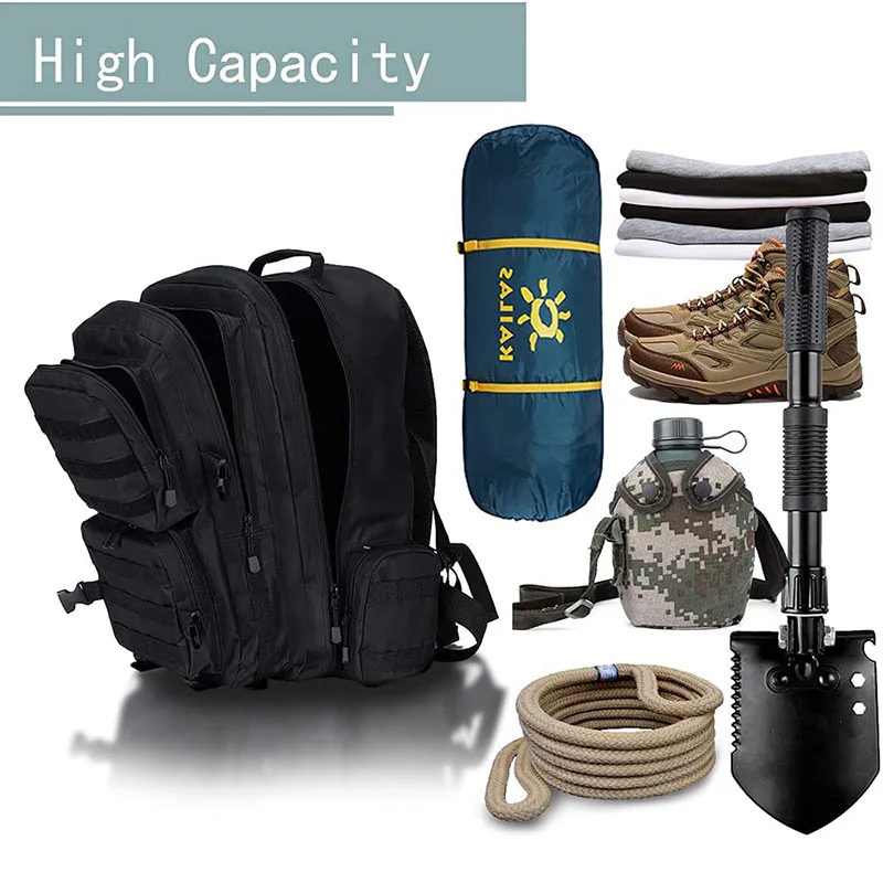 New Arrived High Quality Tactical Backpack Practical Training Rucksack Waterproof Tactical Backpack for Climbing