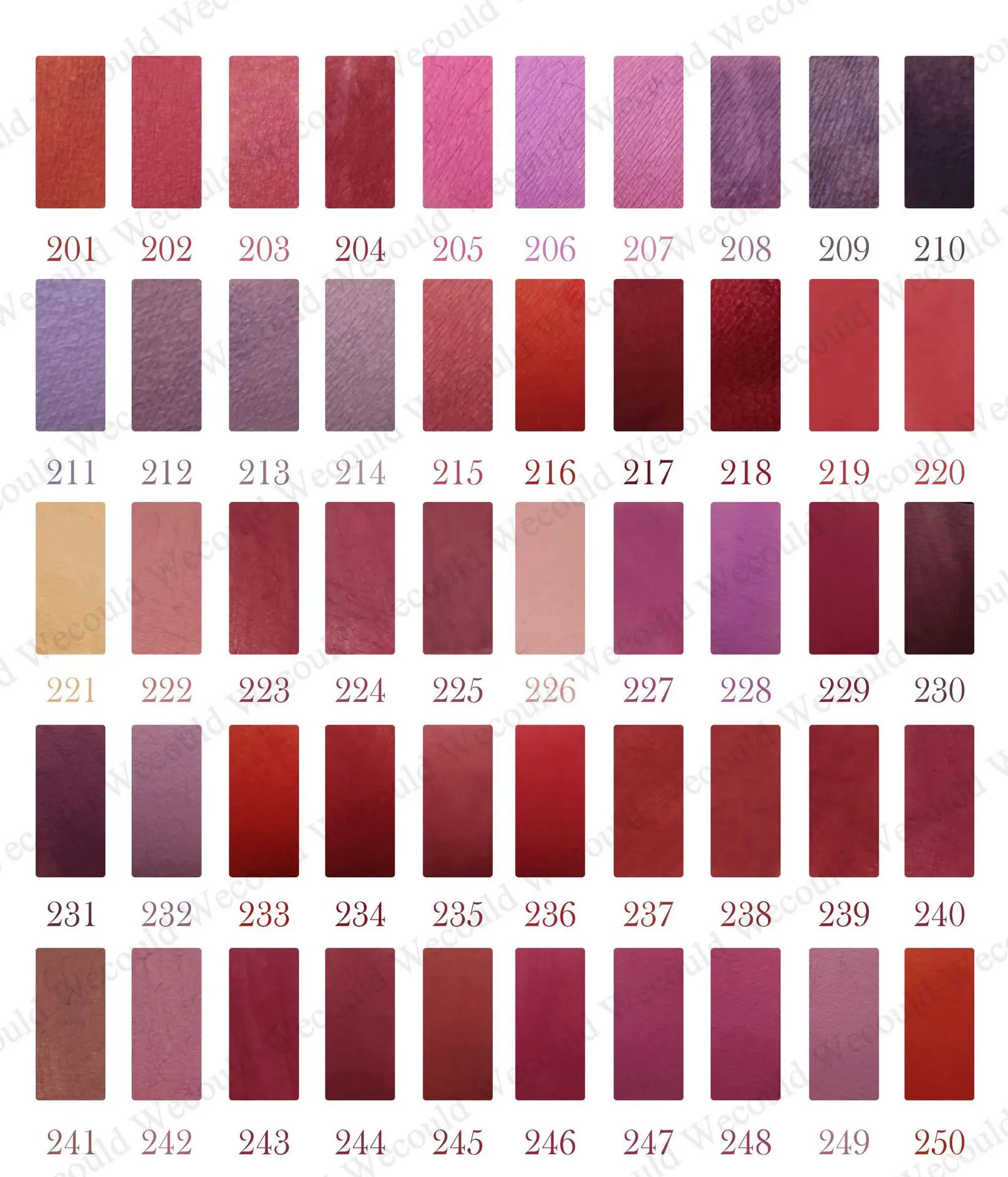 定制50色唇彩自有品牌液体唇膏哑光唇彩,带led灯和镜子