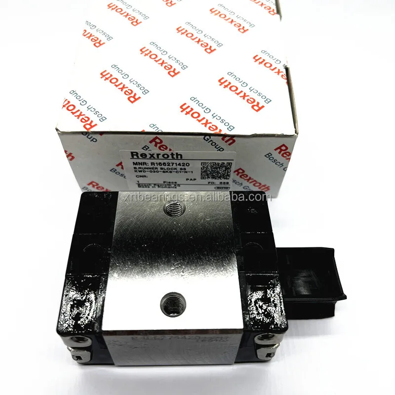 Original Rexroth Linear Guide Block Rail R166121420 R166129420 Linear Guideway Linear Ball Runner Block Bearing