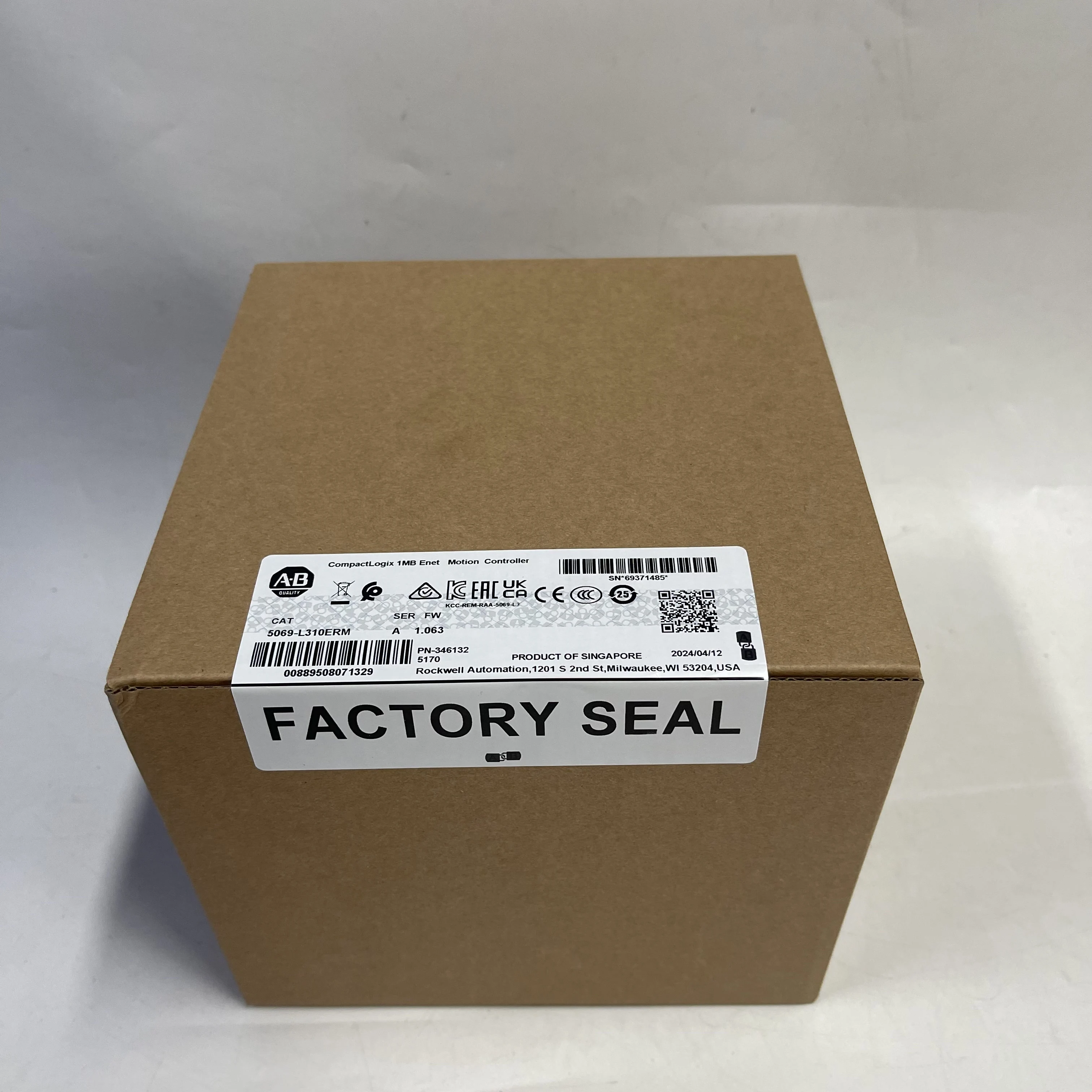 Allen-Bradley CompactLogix 5380 Motion Controller 5069-L310ERM