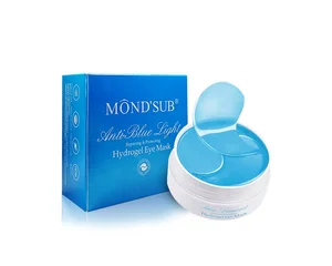 Private Label Anti Aging Deep Nourishing Eye Mask Anti-Blue Light Hydrogel Under Eye Patches