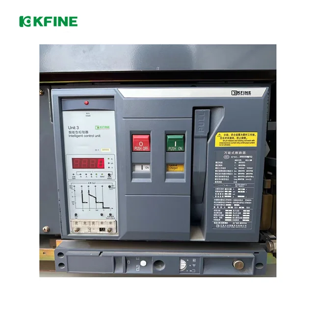 Factory Direct New Design DAQO KFINE Resistant to Humid Air, Salt Spray, Oil Mist, KFW2-6300 Intelligent Air Circuit Breaker