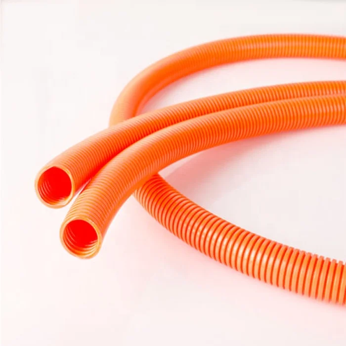 PA/PP Orange High temperature 125C new energy vehicle wire harness corrugate tube