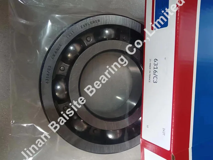 6312 Deep Groove Ball Bearings - High Precision & Durability