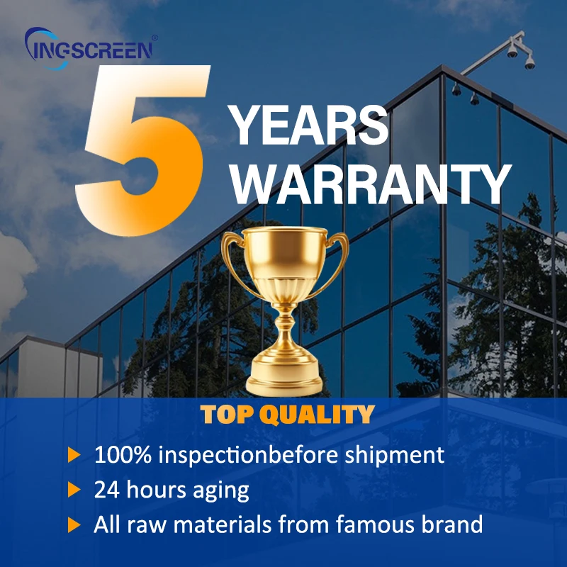 Ingscreen Outdoor Waterproof Ip65 Multi Media Commercial Digital Advertising Signage Screen Wall Mounted TV