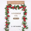 10 red rose vines (2.2m)