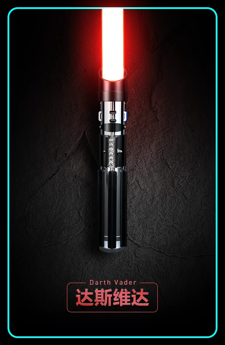 Darth Vader Neo-Pixel Lightsaber - Rechargeable, Infinite Color
