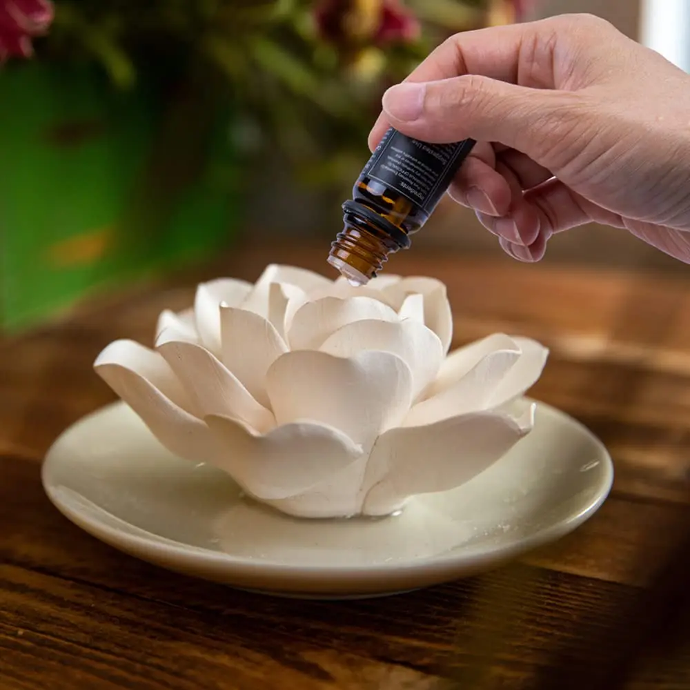 Custom Flower Diffuser Box Packaging Essential Oil Passive Aromatherapy ...