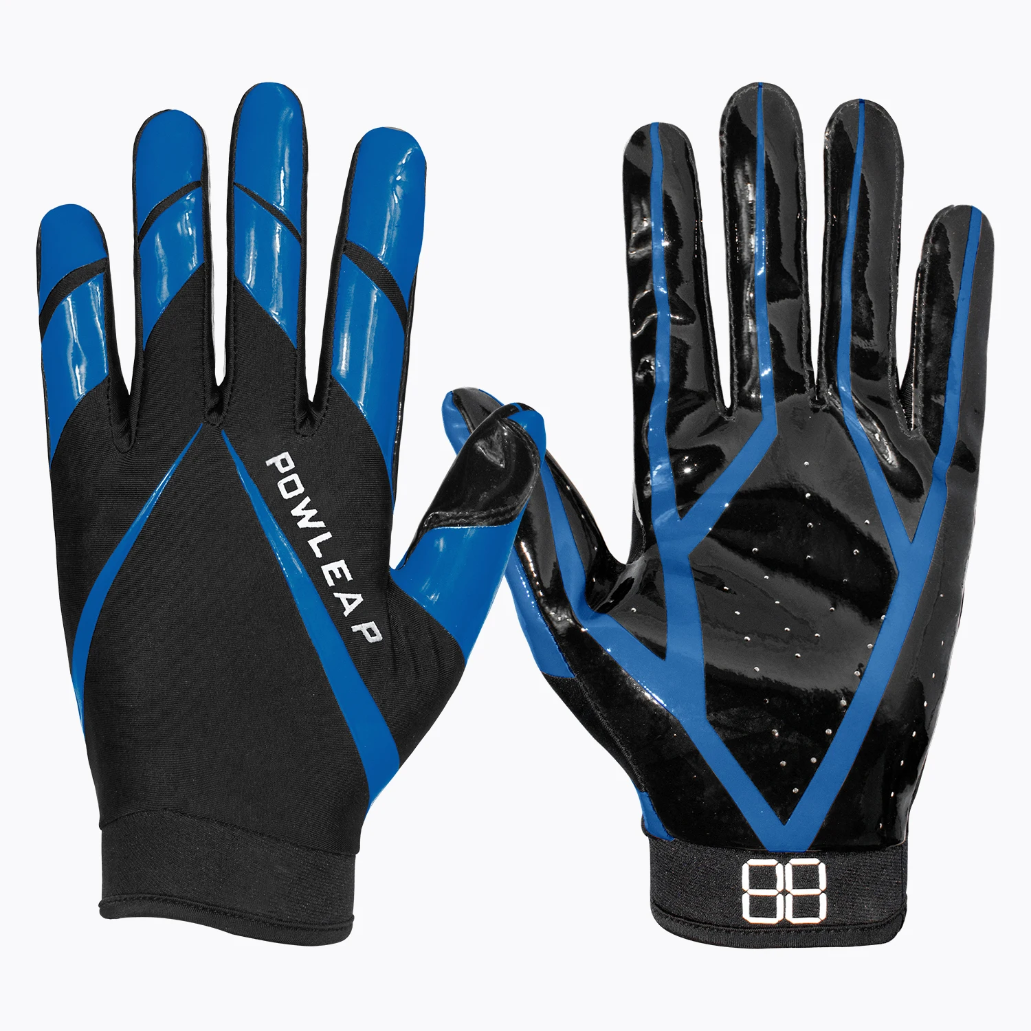 Professionelle Football-Handschuhe mit Silikon-Griffdruck fr Erwachsene  und Kinder, Personalisiertes Logo-Design, American Football  Receiver-Handschuhe