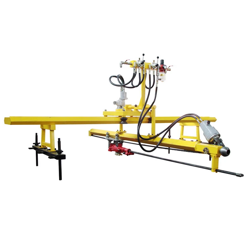 Mobile Pneumatic Rock Drill machine with Single Hammer for Rock Drilling and Quarrying