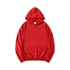 Sweat à capuche rouge