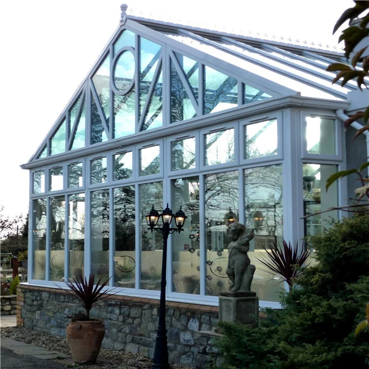DTOP NFRC CE ROHS Greenhouses for Sale Commercial Conservatory House Garden Outdoor for Garden House