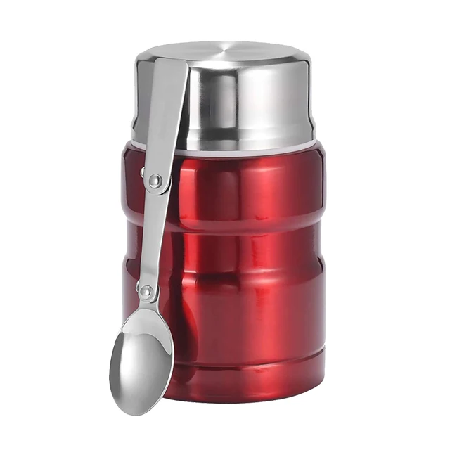 Food Flask Stainless Steel Lunch Box Thermos Vacuum Insulated Soup