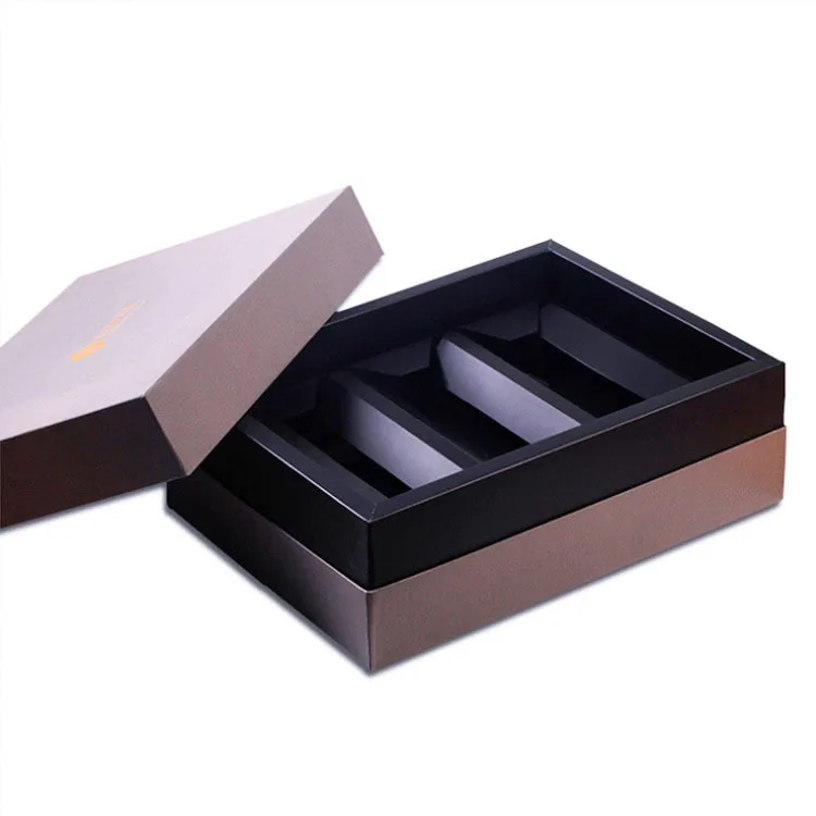 Custom Square Paper Skin Care Cosmetics Bottle Packaging Box Flip Essential Oil Carton Tea Blind Packaging Gift Hard Box